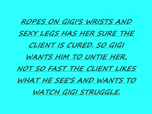 www.leggybondage.com - GIGI COUNCILOR GETS ROPES AND GAG FULL VIDEO thumbnail